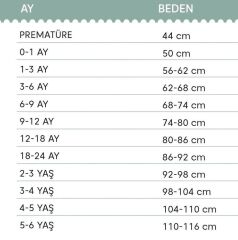 Organik Pamuk Patikli  Bebek Tulumu Yeşil